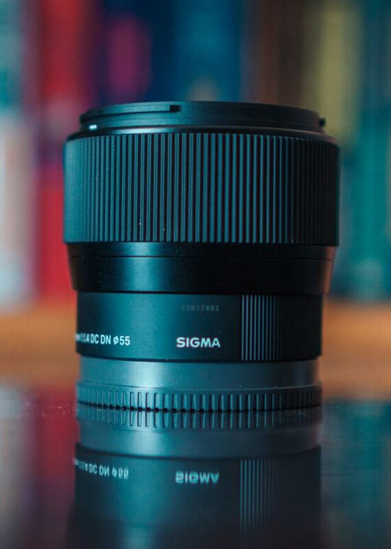Sigma camera lenses UAE – 30mm F1.4 close-up view, ideal for Photography gear UAE and Professional Camera lenses GCC buyers